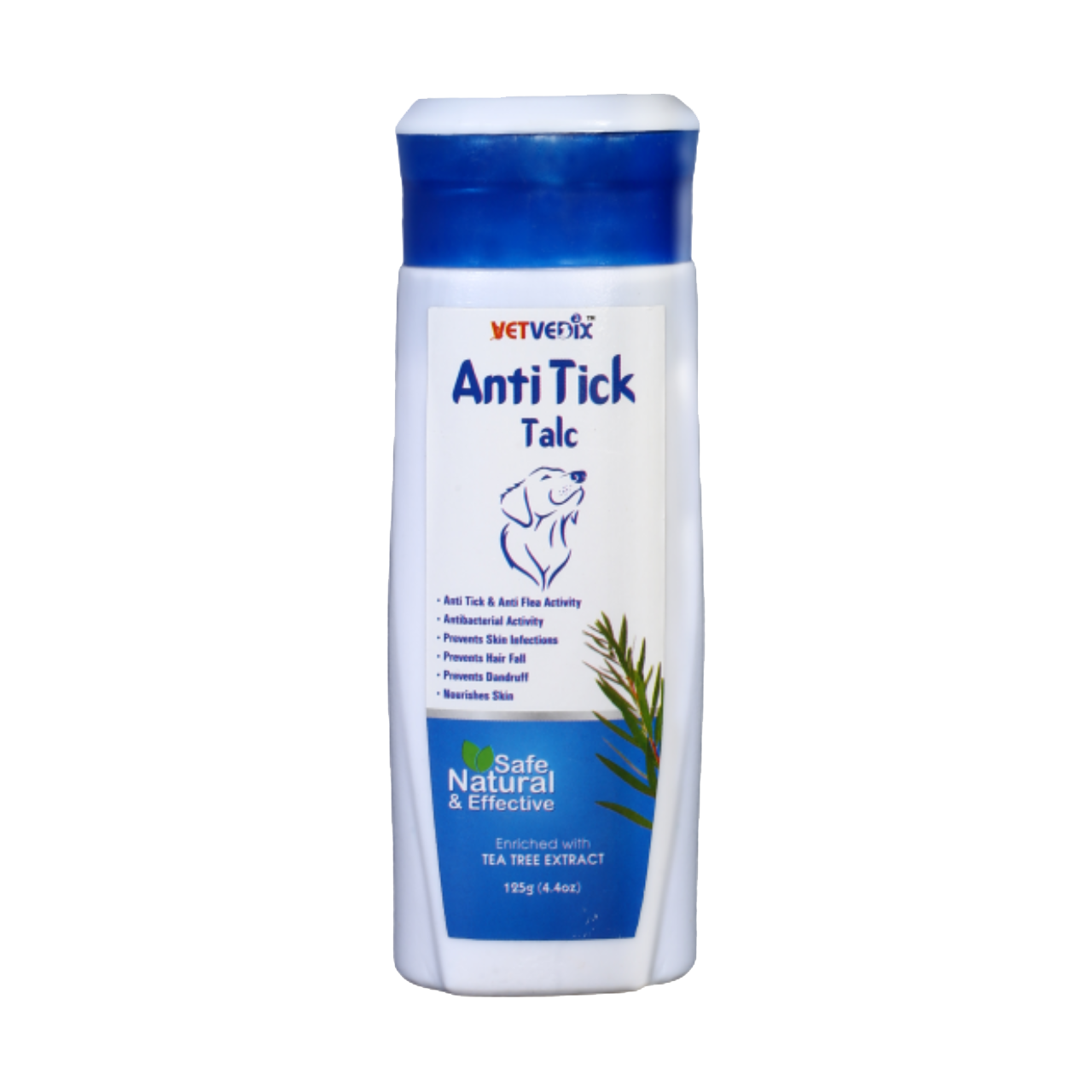 Vetvedix Anti Tick Talc 125 Gms Oriheal Lifesciences vetvedix-anti-tick-talc-125-gms-oriheal-lifesciences